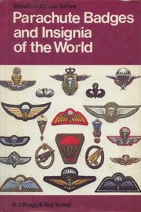 RARE MILITARY BOOK CLEARANCE: BRAGG PARACHUTE BADGES & INSIGNIA 8621D - Bild 1 von 1