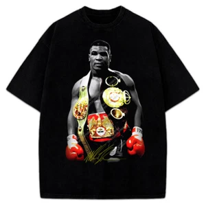 Camiseta gráfica vintage indiscutible campeón mundial de peso pesado de Mike Tyson - Imagen 1 de 11