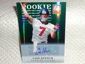 CASE KEENUM--CARTA AUTOGRAFATA--HOUSTON TEXANS--2012--#316 DI 699--L@@K - Foto 1 di 1