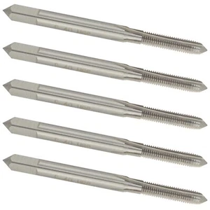 Aceteel 5pcs No 8-40 UN HSS Hachine Tap, 8 x 40 UN Right Hand Thread Tap - Picture 1 of 6