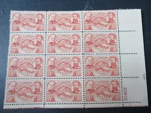 OREGON TERRITORY plate block of 12 #964 - Picture 1 of 2