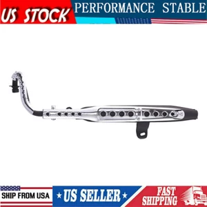 Muffler Exhaust Pipe System For Honda CT70 CT 70 Lifan Mini Trail Dirt Pit Bike - Picture 1 of 14