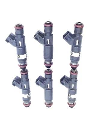 JUEGO DE 6 INYECTORES DE COMBUSTIBLE DENSO YF1E-A2C 2000 FORD TAURUS MERCURY SABLE 30L V6 Foto 1 de 2