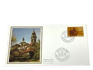 1975 - 'Switzerland', 'Heritage Architecture', 1975. FDC (#59) - Picture 1 of 1