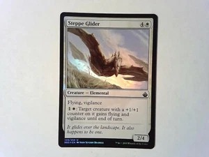 Foil Steppe Glider Battlebond - Magic the Gathering Mtg White - Picture 1 of 1