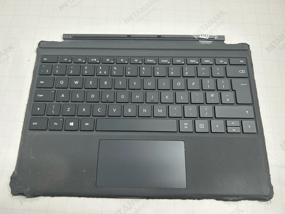 Microsoft Surface Pro 4 /5 / 6 / 7  Type Cover 1725 UK QWERTY Keyboard (43Q - Image 1 of 1