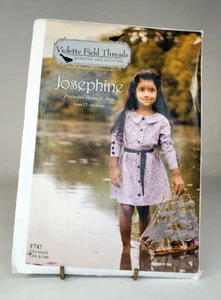 Pattern Girls Blouse & Dress Pintucked Size 2T to 10 Years Violette Fields #F747 - Picture 1 of 2