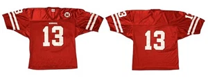 Vintage IZAW Nebraska Cornhuskers #13 Fußball Trikot Made in USA Herren Medium - Bild 1 von 10