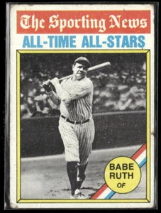 1976 Topps #345 Babe Ruth - Picture 1 of 2