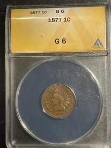 1877 indian head penny - Picture 1 of 2