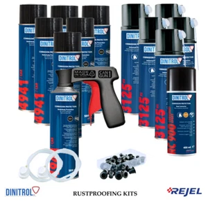 DINITROL HIGH SOLIDS RUSTPROOFING AEROSOLS KIT - MEDIUM - Picture 1 of 2