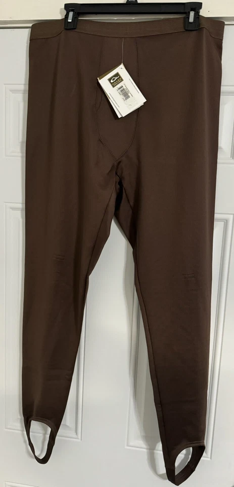 Drake Waterfowl LST Heavyweight Baselayer Pant Bottom Brown 2XL - Image 1 of 4