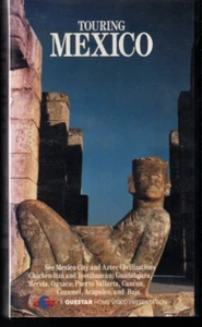 vtg 80's TOURING MEXICO VHS Travel Ancient Atztec Mayan Modern Cities Video Tape - Foto 1 di 2