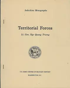 Territorial Forces, Indochina Monographs - Picture 1 of 1