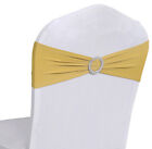 50 Spandex Stretch Chair Cover Sashes Bows Wedding Party Decoration - Free Ship