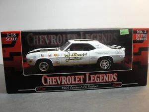 1/18 Ertl Chevrolet Legends 1969 Camaro Z/28 The "Old Reliable" Dave Strickler  - Foto 1 di 3