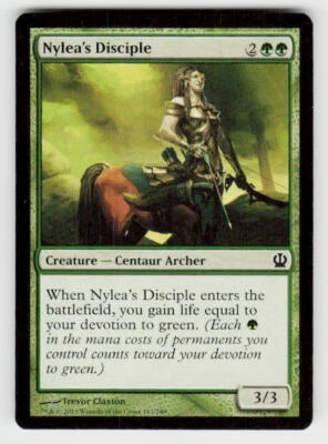Theros #167 Nylea's Disciple - Image 1 of 2