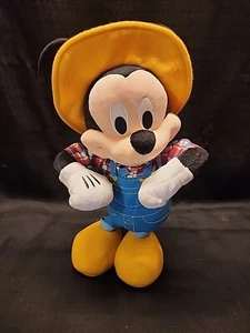 Disney Dancing Mickey Mouse OL McDonald Singing Plush 16" Animated Toy (DG111) - Picture 1 of 18