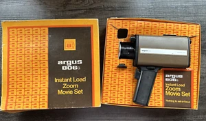 Argus 806 G Instant Load Movie Camera Electric Eye - In Original Box  - Picture 1 of 5