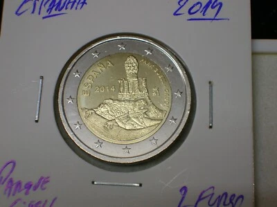 SPAIN / 2014 - 2 EURO / PARK GUELL - Image 1 of 2