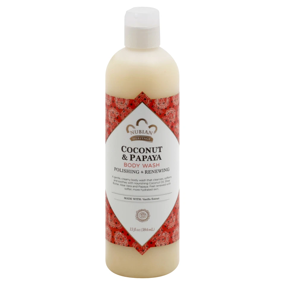 Nubian Heritage Body Wash Coconut Papaya 13oz (Pack of 3) - Image 1 of 1