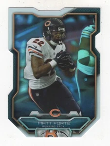 2015 BOWMAN FOOTBALL CHROME DIE CUT MATT FORTE CHICAGO BEARS #BCDC-MFO - Picture 1 of 9
