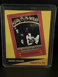 The Doors Historic Concerts Superstars Musicards [#255] 1991 Pro Set Music Moder - Picture 1 of 1