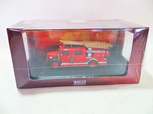 ATLAS EDITIONS "VOLVO B11 SCHWEDISCHES FEUERWEHRFAHRZEUG" ROT. 1:72. MIB/BOXED - Bild 1 von 8