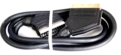 Scartkabel Anschlusskabel Scart  Euro AV Stecker 21polig 1,5m, extr dickes Kabel - Bild 1 von 2