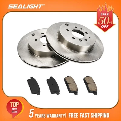 Rear Ceramic Brake Pads & Rotor Kit Fit For 2007-2014 2015 Mazda CX-9 All engine - Image 1 of 4