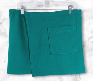 Vintage Herren Handtuch Halstuch 35" Taille Druckknöpfe Frottee Pool Strand Bad LESEN - Bild 1 von 5