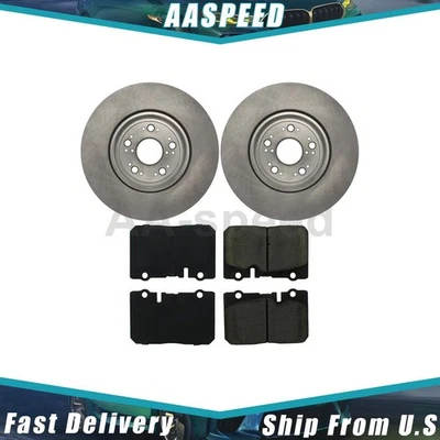 Front Brake Pads and Rotors For Lexus LS400 2000 1999 1998 1997 1996 1995 - Image 1 of 4