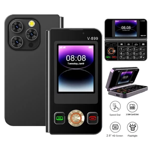 Folding Handy Phone Dual SIM Dual Screen Senioren Handy Bluetooth Type-C Phone - Bild 1 von 20