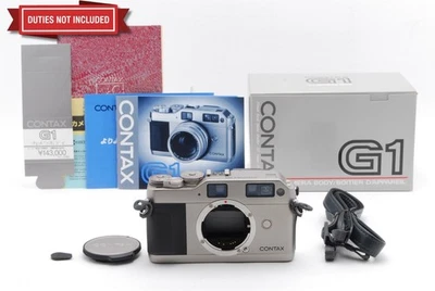[Scatola quasi inutilizzata] Corpo fotocamera pellicola telemetro Contax G1... - Immagine 1 di 4