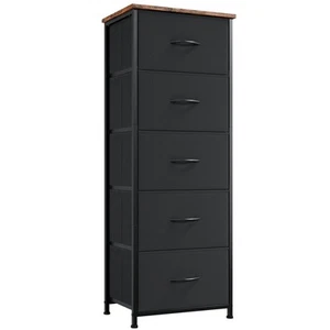 Tall Dresser for Bedroom with 5 Drawers, Storage Chest of Drawers with Remova... - Picture 1 of 8