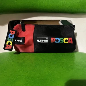 Uni Posca Paint Pen Shaped Pencil Case Promo Promotional 20x10cm New - Picture 1 of 3