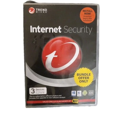 Trend Micro Internet Security Bundle PC Mac iOS Advanced Protection Software - Image 1 of 2