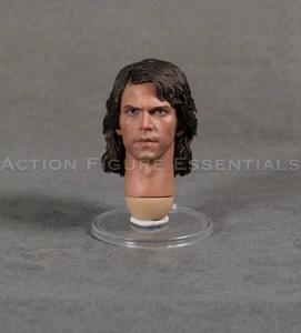 Star Wars Anakin Skywalker Head Sculpt for Custom 1/6 Figures - Picture 1 of 11