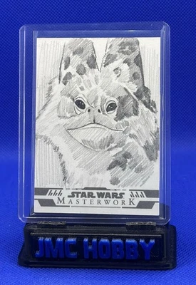 2024 Topps Star Wars Masterwork Loth Cat Sketch By Krishna Sharma - Image 1 of 2