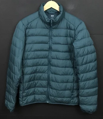Chaqueta acolchada ultraligera para mujer Uniqlo verde azulado embalable talla S Foto 1 de 4