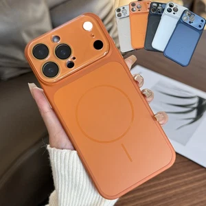 Fr iPhone 13 14 15 16 17 Pro Max Magnetic Shockproof Matte Case Glass Lens Cover - Bild 1 von 17