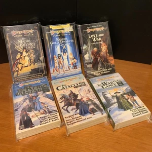 Vintage DragonLance: Complete Tales I & II Series 1-6, Dungeons & Dragons Lot - Imagen 1 de 5