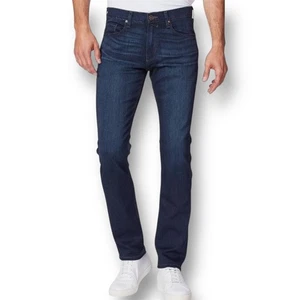 Paige Herren 33x26,5 Federal Slim Straight Jeans Cellar Blue Dark Wash Denim - Bild 1 von 17