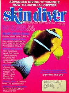 Skin Diver Magazine Bay Islands Dive Guide October 1990 052522RNON - Imagen 1 de 2