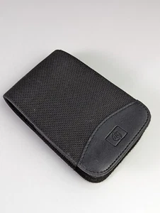 Original HP Leather/Textile Case for IPAQ Pocket PC H2200 Serie - Black - Zdjęcie 1 z 9