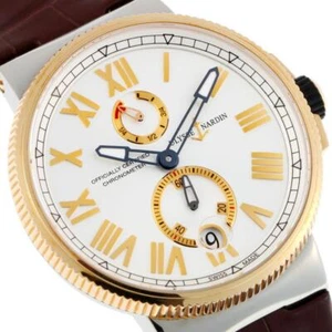 ULYSSE NARDIN Marine Chronometer 1185-122 Automatik Silbernes Zifferblatt... - Bild 1 von 9