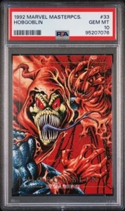 1992 Marvel Masterpieces #33 Hobgoblin PSA 10 GEM MINT! - Picture 1 of 2