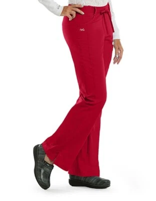 Barco Scrub Pants Womens Size XL Red - Image 1 of 4