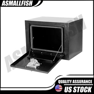 18 In. X 12 In. X 14 In. Iron Underbody Truck Storage Tool Box w/Lock Heavy Duty - Picture 1 of 8