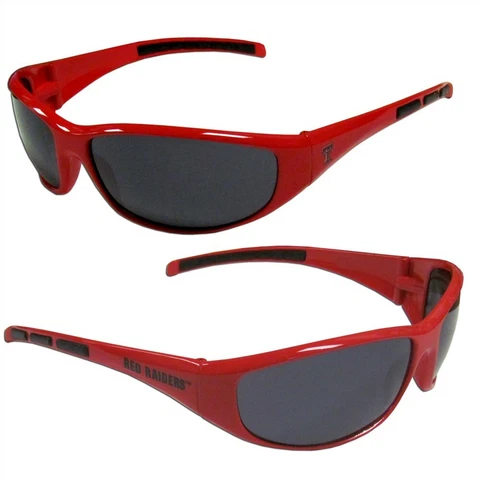 Texas Tech Red Raiders Wrap Sunglasses Sports NCAA Shades College Glasses Team Cover